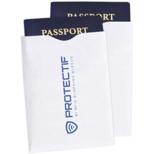 Passport RFID blocking sleeves