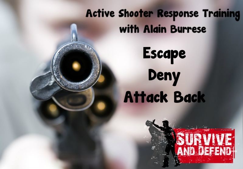 Active Shooter Response Training with Alain Burrese