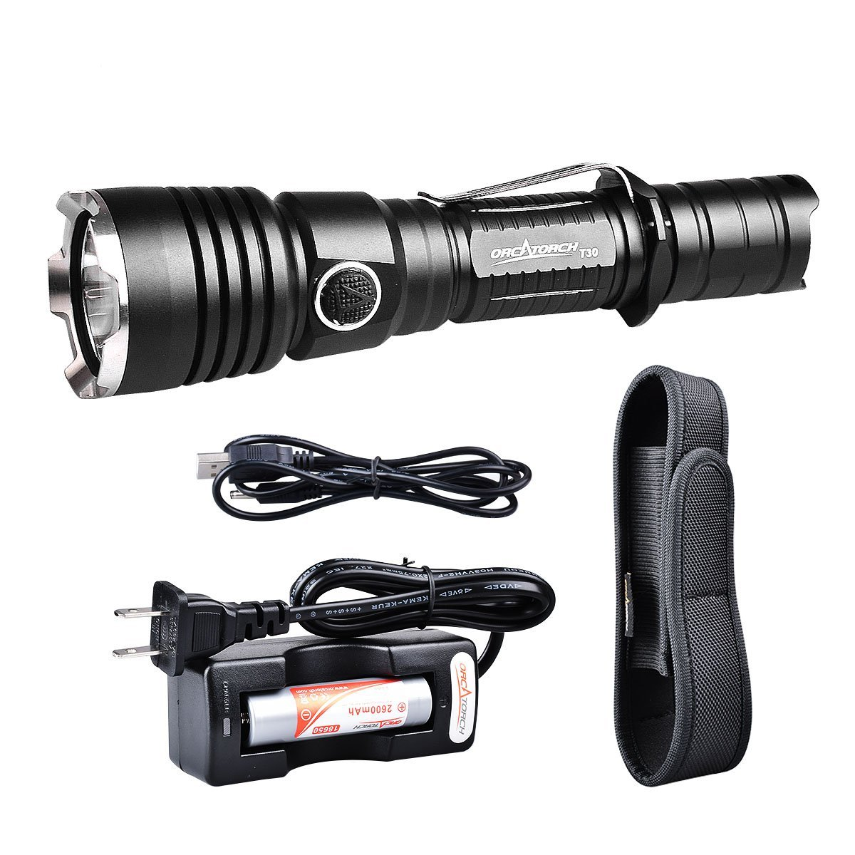 Orcatorch T30 Tactical Flashlight Review